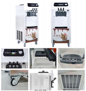 Icecream máy 3 hương vị mềm phục vụ <span class=keywords><strong>Ice</strong></span> <span class=keywords><strong>Cream</strong></span> Making Maker thương mại Máy làm kem cho kinh doanh nhà máy giá - Product Image 4