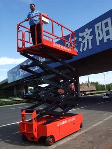 Genie Elektrische Schaarlift <span class=keywords><strong>4</strong></span>-18M Hydraulische Ruw Terrein <span class=keywords><strong>Lift</strong></span> Tafel Uitstekende Waarde Voor Magazijngebruik - Product Image 3