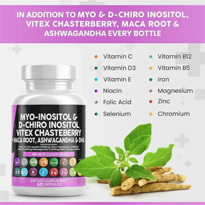 Oem Groothandel Hoge Kwaliteit Myo Inositol Capsules Vitamine All In 1 <span class=keywords><strong>Capsule</strong></span> Natuurlijke Supplement Voor Vrouwelijke Gezondheidszorg - Product Image 2
