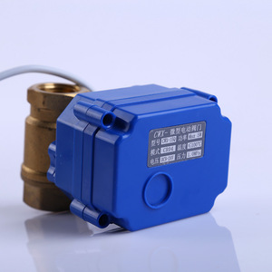 Válvula de Bola Eléctrica de 1/2 Pulgada con Rosca de Bronce para Control de Agua, Temperatura Normal, Uso General - Product Image 4