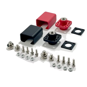 <span class=keywords><strong>Bornier</strong></span> de connecteur à courant élevé carré 100A/120A/150A/200A/300A 600V PCBA stockage d'énergie traversant la borne murale - Product Image 4