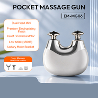 Nouvel Arrivage Pistolet de Massage Électrique Silencieux et Portable à Double Tête pour Relaxation Musculaire et Massage du Cou Sportif