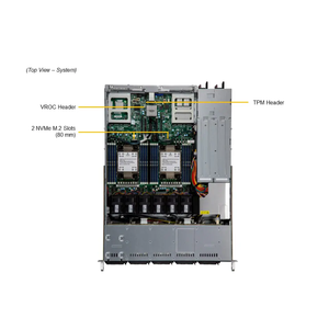 Serveur en rack Super SYS-121C-TN2R 1U pour la virtualisation, le cloud et les applications d'entreprise - Product Image 5