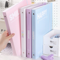 Carpeta de Archivos de Papel con Anillas, Material PP Resistente, Personalizable, Bolsillos para Hojas Sueltas, Almacenamiento Multiusos para Documentos y Listas de Verificación