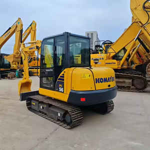 Excavadora Komatsu PC56 usada de alta calidad Original 100% como nueva condición con componentes básicos caja de cambios del motor lista para la venta - Product Image 6