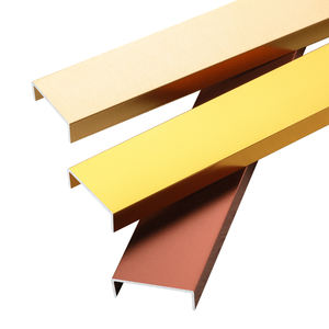 Garnitures dans les revêtements de sol Transition Bordure de porte Tapis <span class=keywords><strong>Plinthe</strong></span> Forme Seuil en aluminium Profilé métallique Réducteur de sol en aluminium - Product Image 1