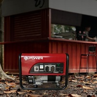 Type silencieux 3.5kva petit générateur de puissance pour le marché de voiture de parking de camping utilisation familiale démarrage automatique cadre ouvert fréquence 50/60Hz