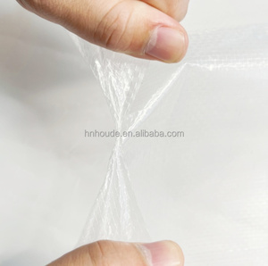 Film tissé PE transparent renforcé HDPE | Feuille de couverture en plastique de <span class=keywords><strong>serre</strong></span> résistante aux UV avec services de moulage et de coupe par soufflage - Product Image 5
