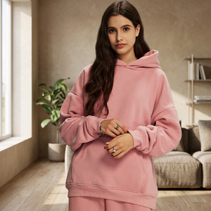 <b>women</b> <b>hoodie</b> <b>pink</b> colour - Product Image 4