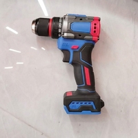 Perceuse à percussion sans fil 21V sans balais, ensemble d'outils électriques, tournevis électrique avec batterie au lithium pour le bricolage et la construction