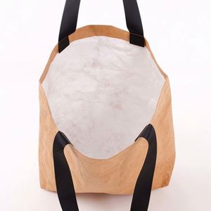 Bolsas de Corduroy Marrón Ecológicas para Uso Promocional, Bolsas de Compras para Comida para Llevar con Diseño Personalizado, Asa de Bajo Precio - Product Image 4