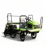 Transplanteuse de riz G825 à 8 rangs, machine de plantation de riz avec équilibrage électronique et mécanique pour une positionnement stable des plants de riz