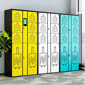 Hot Sale Railway Station Airport Scenic Area Suitcase Self-Service Electronic Bag Steel <strong>Storage</strong> <strong>Cabinet</strong> Intelligent Smart <strong>Locker</strong> - Product Image 4