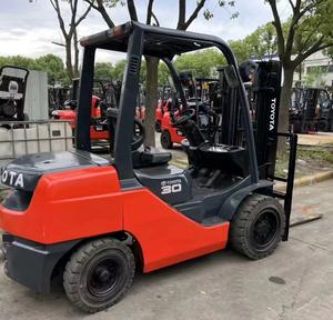 2025 ראשי של יפן 3 טון מלגזה משומש <span class=keywords><strong>toyota</strong></span> מלגזה fd30 להרים גובה 3m מצב טוב למכירה - Product Image 4