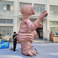 Realistisches Alien-Modell Aufblasbarer E.T. Außerirdische Dekoration im Filmstil, Charaktere für Außenausstellungen