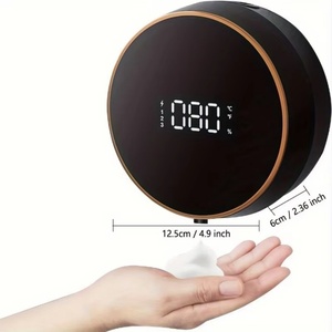 Custom Logo New Automatic Hand Sanitizer <b>Smart</b> Induction Household Electric <b>Smart</b> Foam Wall-Mounted Mobile Phone Soap Dispenser - Product Image 6