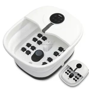 Electric Multifunctional Washer Health Care Folding Foot Spa With Massager Bubble For Tired Feet