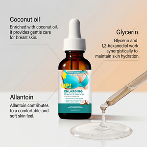 Suero de Masaje de Coco OCEAURA para el Cuidado de los Senos, Suave, Nutritivo e Hidratante, 30 ml, Venta al Por Mayor - Product Image 2