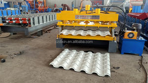 PLC 제어 유광 시트 지붕 패널 기와 제조 기계 - Product Image 4