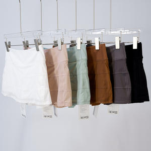 Falda de verano para mujer, ajustada, para tenis de Golf, transpirable, para deportes al aire libre, con Logo en la cintura, personalizada, antienvejecimiento, diseño desnudo, transpirable - Product Image 4