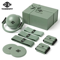 Kit de barre de Pilates personnalisé avec logo, bandes de résistance, fabricant professionnel d'ensembles de yoga et Pilates pour la maison et la salle de sport