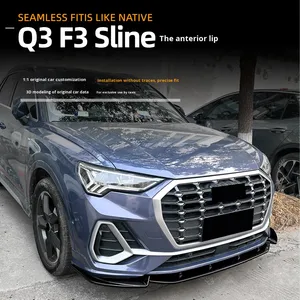 ใช้ได้กับ <span class=keywords><strong>Audi</strong></span> <span class=keywords><strong>Q3</strong></span> F3 <span class=keywords><strong>Sline</strong></span> 2019+ ชุดแต่งสปอยเลอร์หน้าแบบรวม  อะไหล่ตกแต่งภายนอก ผลิตในจีน - Product Image 4