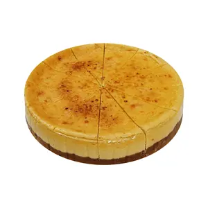 高品質の中国メーカー7インチカウント紅茶ベースクケーキヨーグルトチーズ冷凍チーズケーキのフルレンジ