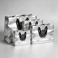 Tas Insulasi Aluminium Foil Khusus untuk Kemasan Takeout dengan Warna Kertas Kraft