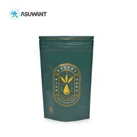 Sac alimentaire imprimé personnalisé anti-odeur de mylar, emballage refermable en mylar laser, pochette à fermeture éclair pour le stockage des aliments