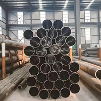 Tube de cylindre hydraulique en acier allié soudé, brunie et affûtée, certifié ASTM CE, SRB, E355 ST52, haute précision 1%