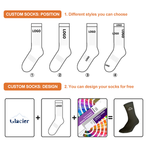 Tùy Chỉnh Nhiều Màu Sắc Bóng Đá Vớ Thể Thao Người Đàn Ông Cotton Chống Trượt Crew Bóng Đá Grip Vớ - Product Image 3