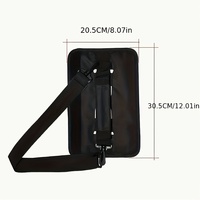 Bolsa de Viaje Ligera y Portátil para Palos de Golf con Correa de Hombro Ajustable para Prácticas en el Campo