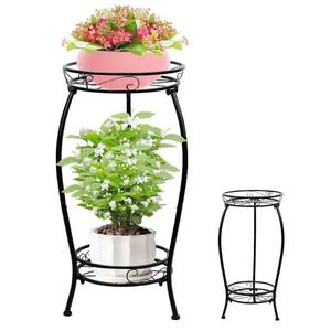 Support de plante rond haut en fer moderne <span class=keywords><strong>pour</strong></span> intérieur/extérieur, étagère d'angle au sol, couleur personnalisée, finition de luxe, bonsaï, vente chaude - Product Image 2