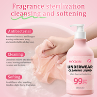 Fournisseur OEM ODM Liquide de nettoyage de sous-vêtements Puissant détachant jaune et formule douce 500ml Détergent à lessive MOOYAM