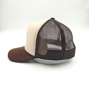 Gorra Trucker Lisa de 5 Paneles al por Mayor, Personalización Profesional con Impresión y Bordado de Logotipo, Gorra Trucker de Malla con Espuma Premium - Product Image 6