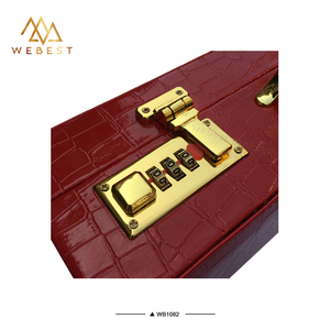 กล่องใส่เครื่องประดับหนังเทียม PU คุณภาพสูงจาก Webest Middle East UAE สำหรับเดินทาง พร้อมกุญแจล็อค - Product Image 6