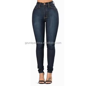 Jeans <span class=keywords><strong>de</strong></span> Mezclilla para <span class=keywords><strong>Mujer</strong></span>, Cintura Alta, Ajustados, Retro 2026, Levanta Glúteos, <span class=keywords><strong>de</strong></span> Algodón, Transpirables y Cómodos - Product Image 3