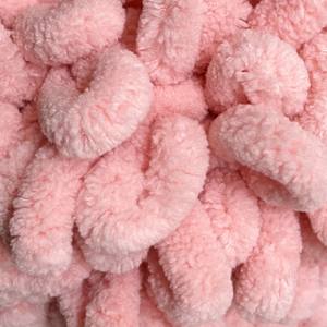 Fil de chenille de boucle de doigt de couverture <span class=keywords><strong>fine</strong></span> gonflée en gros sans crochet sans aiguille, fil gonflé, corde à tricoter de doigt de fil volumineux 1/0.08NM - Product Image 2