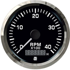 Uflex ultrabrack 0-4000 Rpm (1/10) misuratore di potenza tachimetro materiale Ø85 ultraleggero SS - Product Image 1