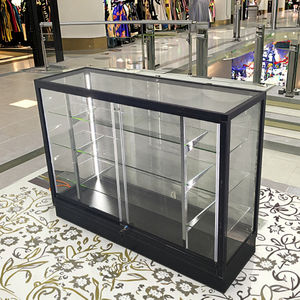 Vitrine <span class=keywords><strong>de</strong></span> bijoux en verre trempé à haute transparence avec bandes lumineuses à LED pour <span class=keywords><strong>les</strong></span> commerçants <span class=keywords><strong>de</strong></span> détail - Product Image 5