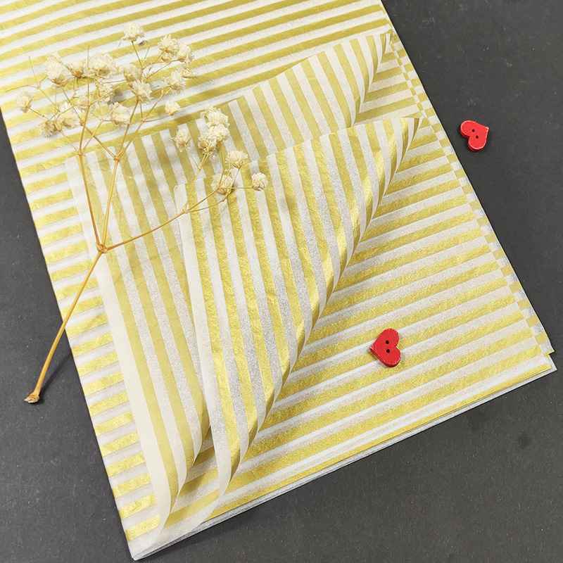 Durable Waterproof Disposable Eco-Friendly Wood Pulp Gift Wrapping Paper for Gift & Craft Use