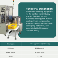 Excellent Fully Automatic Cartridge Assembly Line, Cost-effective Solution for All Bathroom Valve Production Workshops.