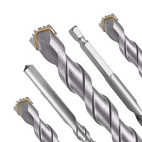 Foret hélicoïdal à tige hexagonale de 12 mm, multi-usages, résistant aux chocs, en acier rapide, qualité professionnelle, oxyde noir, pour perçage