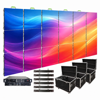Écran LED de location pour événements, haute fréquence de rafraîchissement, 500*500mm, 500*1000mm, en aluminium moulé sous pression, P2.9, P3.91, P2.6, P1.9, pour concerts