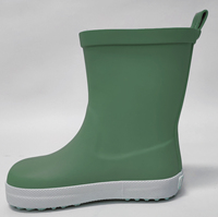 Bottes de pluie pour enfants à bout large, bottes de jardin, chaussures pieds nus, fabricant de bottes de pluie personnalisées, Botas Para Lluvia