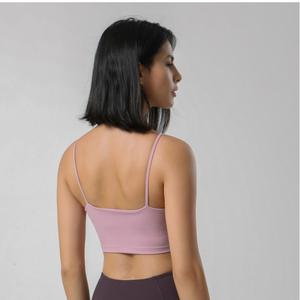 Vente en gros Logo personnalisé Workout Sport Fitness Wear Rembourré Yoga Soutien-gorge pour les femmes - Product Image 5