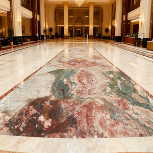 Tavolino da Terra <span class=keywords><strong>in</strong></span> <span class=keywords><strong>Marmo</strong></span> Rosa Quattro Stagioni <span class=keywords><strong>in</strong></span> Pietra Naturale - Product Image 4