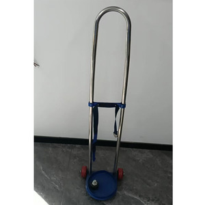 Carrito para Cilindros de Oxígeno WQ de 10L, con Marco de Acero, 2 Ruedas, Carro Móvil para Uso Médico - Product Image 4