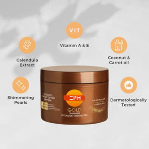 Lotion <span class=keywords><strong>bronzante</strong></span> <span class=keywords><strong>teintée</strong></span> bronze gel bronzant miroitant doré naturel moyen <span class=keywords><strong>crème</strong></span> <span class=keywords><strong>bronzante</strong></span> SPF0 - Product Image 3
