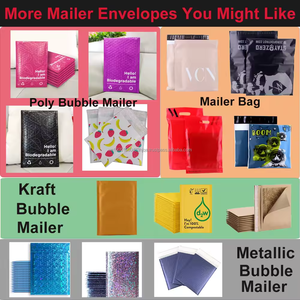 จัดส่งสินค้าแพคเกจถุงที่มีฟองกาวที่แข็งแกร่งโพลีฟองจดหมายซองจดหมายเบาะถุงบรรจุภัณฑ์การจัดส่งสินค้าฟองถุงจดหมาย - Product Image 6
